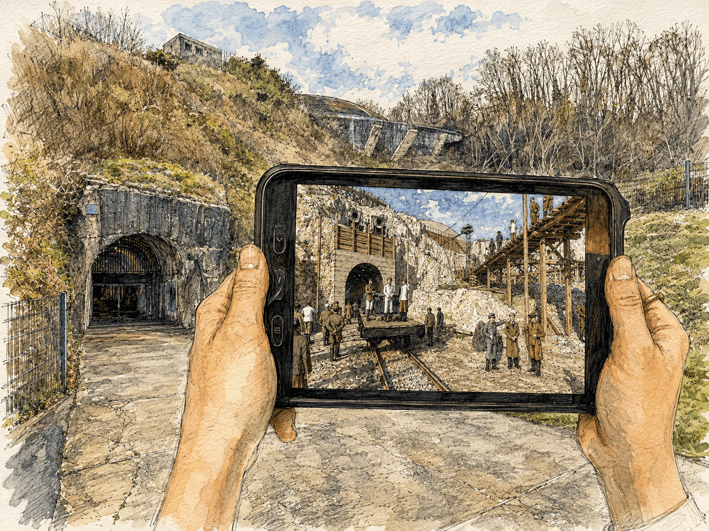 Tablette HistoPad pour la visite interactive du Centre d'Histoire